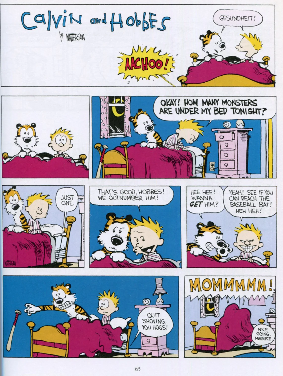 Calvin and Hobbes the essential — Art & Animation